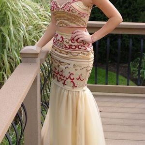 2-piece prom/party dress